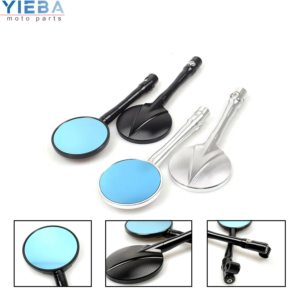 

Motorcycle Accessoires Rearview Mirrors CNC Rear View Side Mirror For Aprilia Dorsoduro Shiver Pegaso Sportcity Scarabeo SR50R