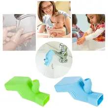 3 Colors Baby Washing Hands Faucet Extender Fountain Kitchen Silicone Faucet Accessories free Tap shipping C1K9