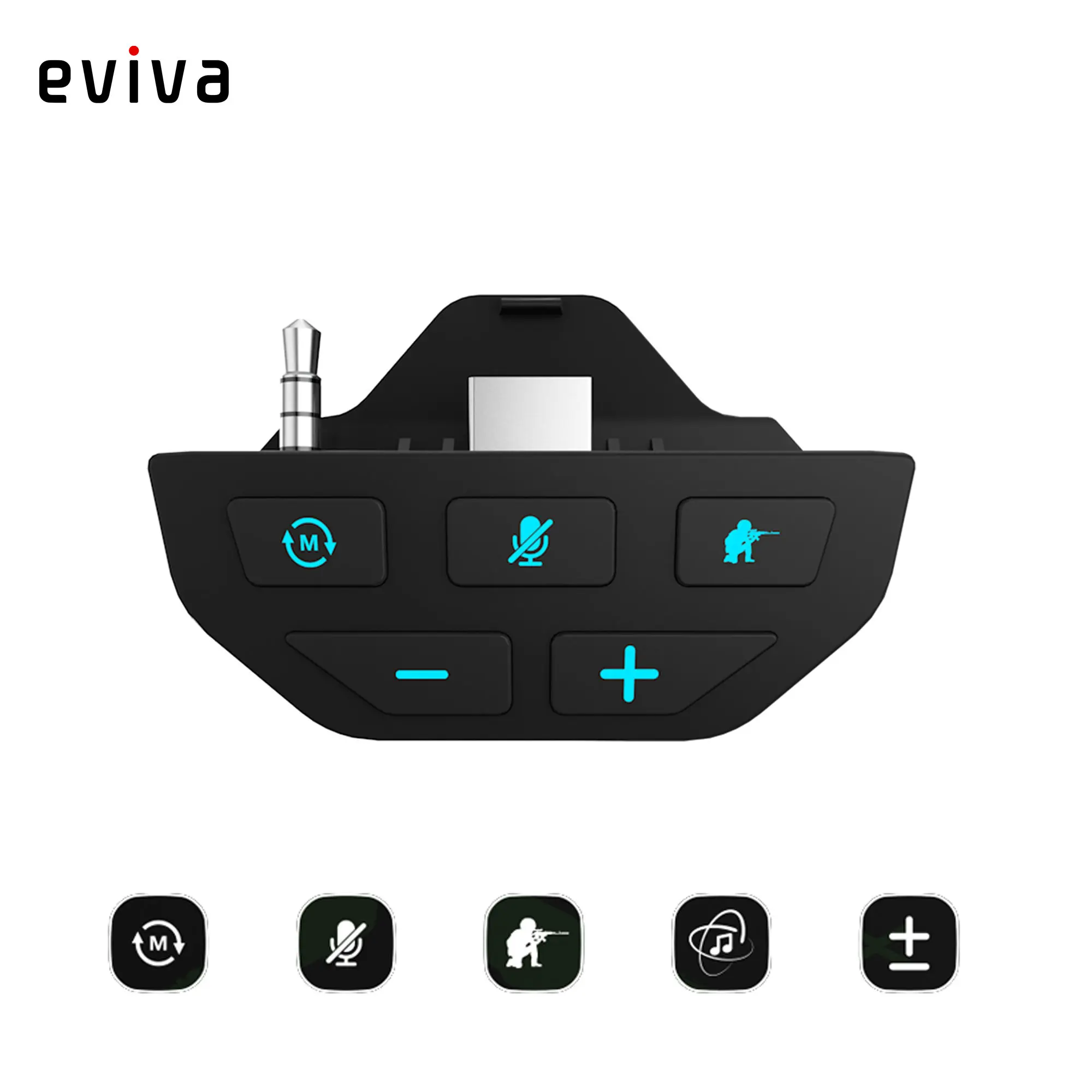 Joystick Audio Headphone Converter 