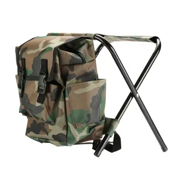 

Fishing Chairs Travel Outdoor Portable Portable Folding Backpack Chair Tools Camping Stool