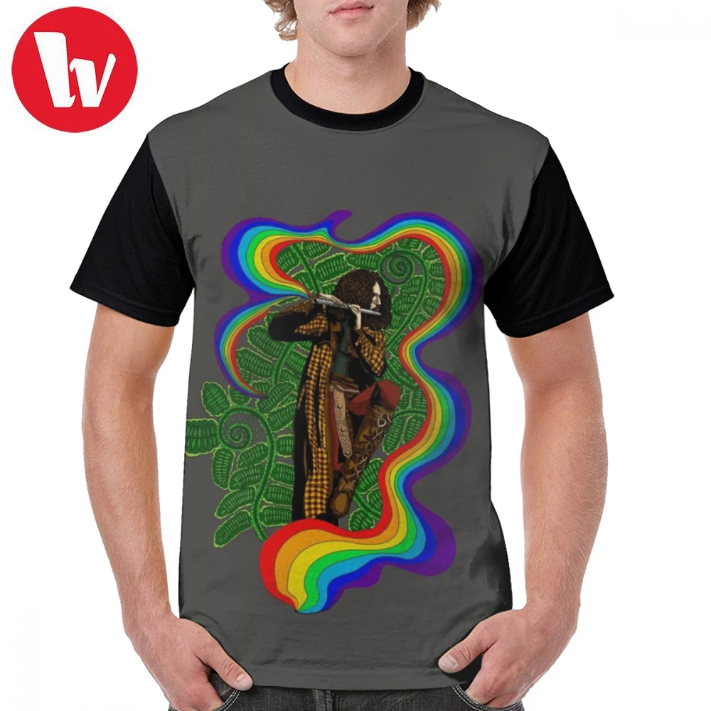 

Jethro Tull T Shirt Jethro Tull No Frame T-Shirt XXX Polyester Graphic Tee Shirt Men Cute Print Basic Short-Sleeve Tshirt