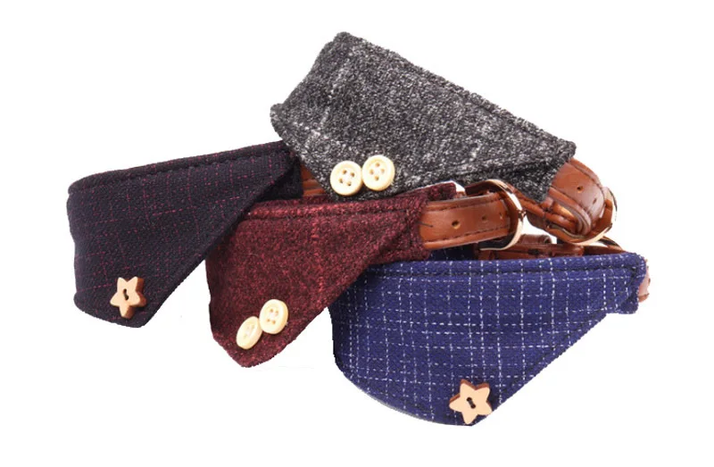 dog collar plaid