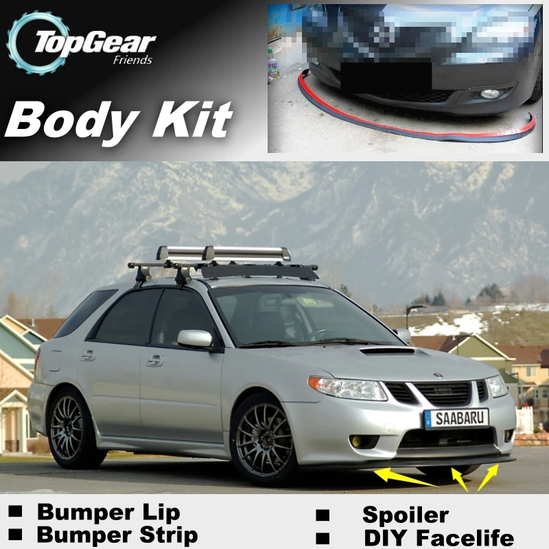 Bumper Lip Deflector Lips For Saab 9 2x 05 06 Front Spoiler Skirt For Tg Friends To Car Tuning View Body Kit Strip Spoiler Skirt Saab Front Lipcar Front Bumper Lip Aliexpress