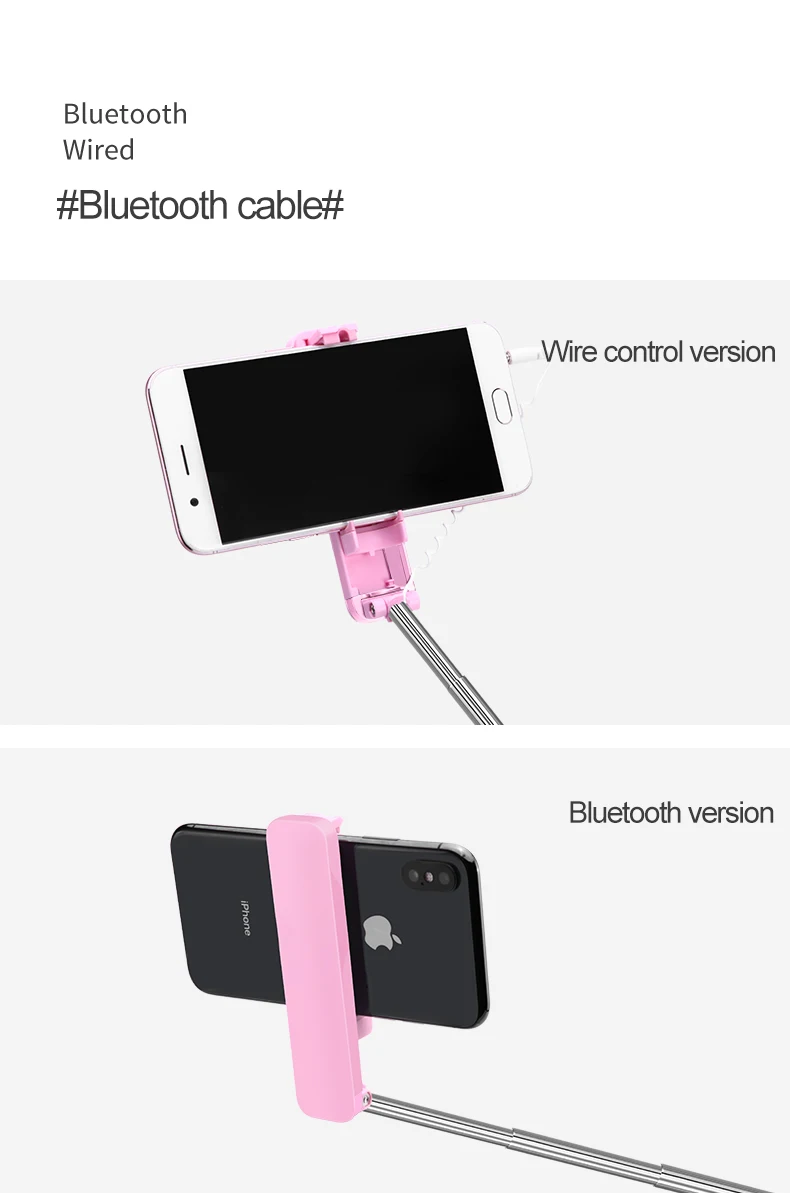 Antoksky Bluetooth мини селфи палка ручной портативный выдвижной монопод с проводным управлением мобильный телефон для iPhone samsung huawei