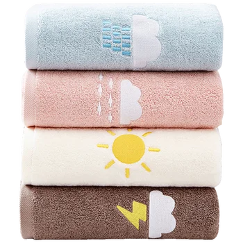 

Towel Super Absorbent Soft Washcloth The Bath Pure Cotton Siege Back Word Bath Towel Face Washers Hand Cloth Towels BB50YJ