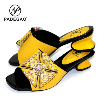 

New Arrival Women Summer Shoes Rhinestone Women Party Shoes Slip on Shoes for Women High Quality Plus Size Women Wedding Pumps