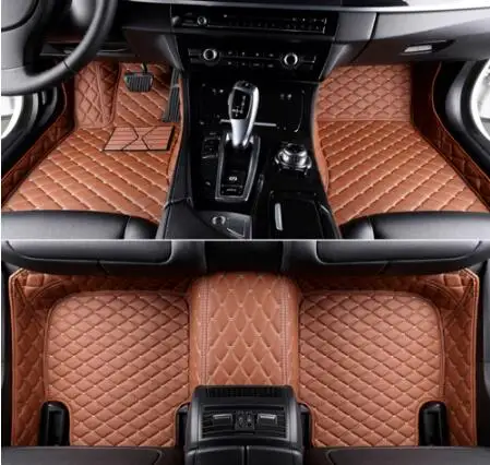 brown Подходит для Nissan Maxima автомобильные коврики ковры автомобильные коврики 2009 - Название цвета: brown