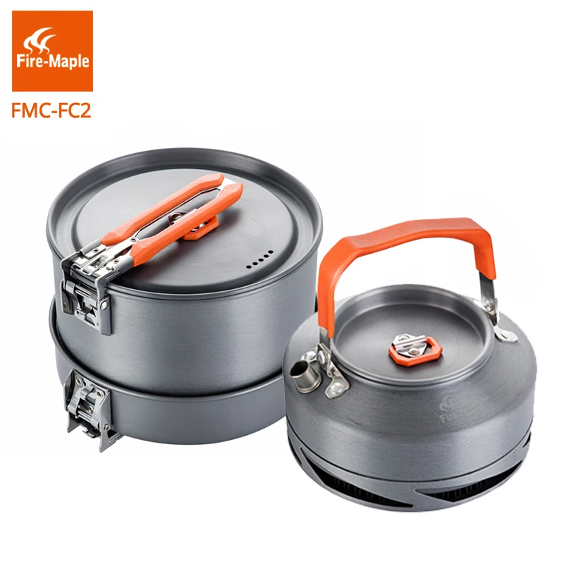 

Free Shipping 1-2 Person Cooking Pot Set Camping Pots Sets Feast1