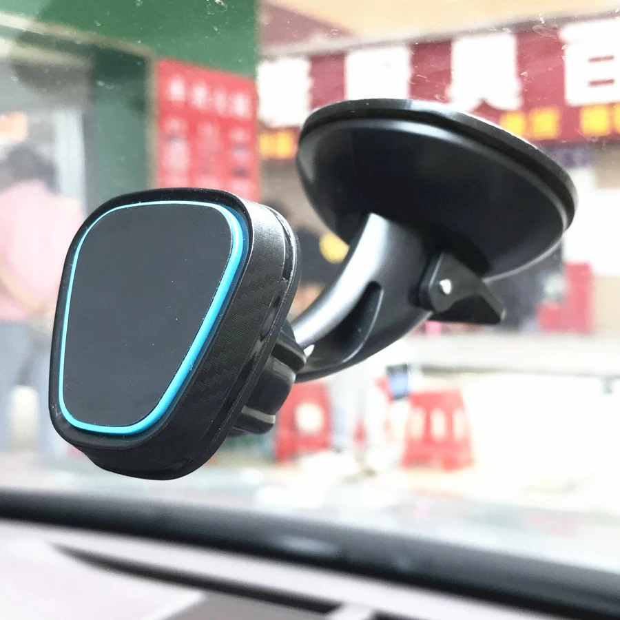 Từ Xe Ô Tô Giữ Điện Thoại Trên Xe Ô Tô Cho IPhone 12 11 XR Pro 13 Mini Huawei Nam Châm Gắn Tế Bào Di Động kính Chắn Gió Hỗ Trợ GPS flexible mobile holder