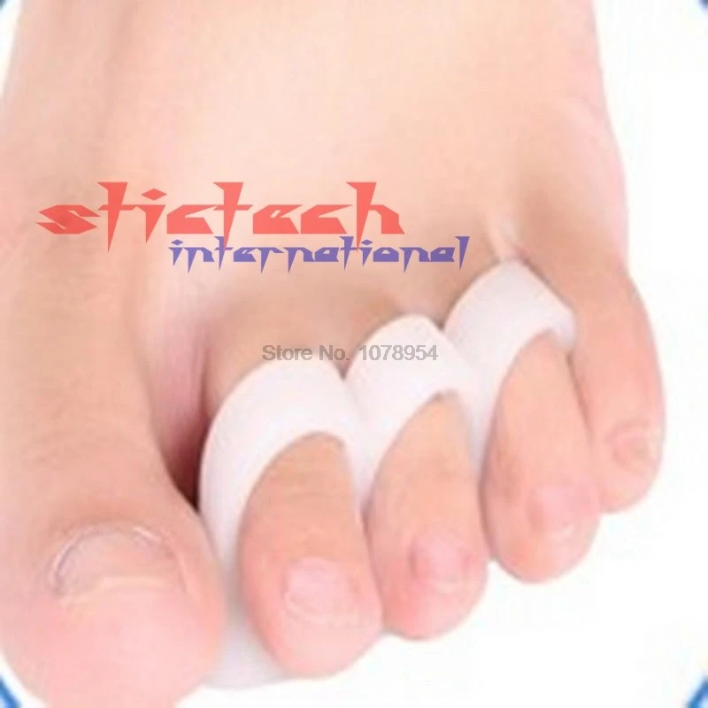 by dhl or ems 100 pairs Hammertoe correction pad Silicone toe separator foot care daily use | Красота и здоровье