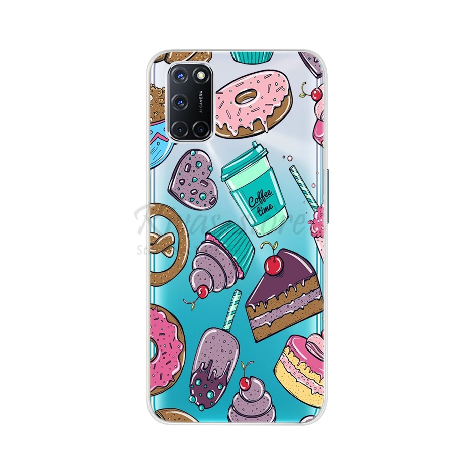 Cute Cartoon Painting Soft TPU Silicone Back Cover