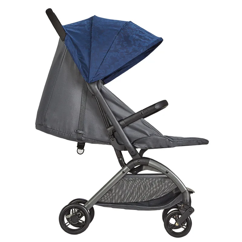  Baby Stroller Four Rounds Can Sit Foldable Adjustable Shock Absorber Oxford Cloth Variety of Option