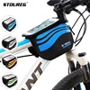 Fahrrad Vorder Touch Screen Telefon Tasche MTB Rennrad Radfahren Mobile Tasche Zyklus Front Tasche 5,7 zoll Handy Tasche Fahrrad zubehör