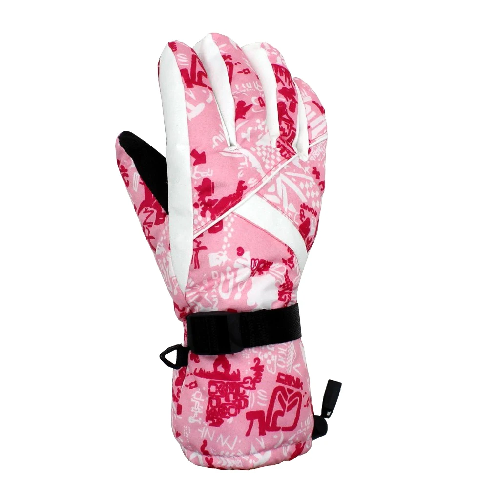 Winter Sports Thermal Warm Waterproof Snow Snowboard Ski Gloves For Women Women Ski Gloves 