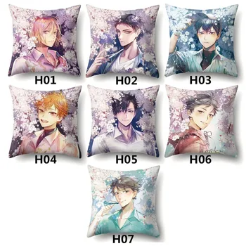 

Anime Haikyuu!! kageyama tobio Dakimakura Hugging Body Pillow Case Otaku Cushion Sexy Print Pillow Cover 45x45cm