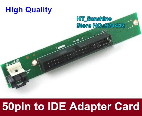 고품질 노트북 CD-ROM IDE 어댑터, 50Pin IDE 어댑터 무료 배송 5..
