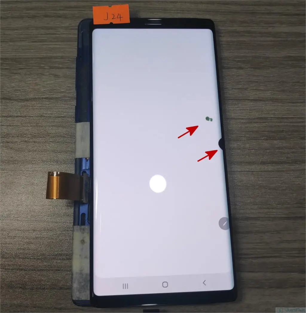 ЖК дисплей с дефектом для Samsung Galaxy Note 9 N960 N960F N960D N960DS сенсорный экран дигитайзером