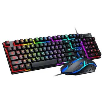 

1 Set Computer Accessory Backlit Keyboard Keyboard Mouse Combo for Office