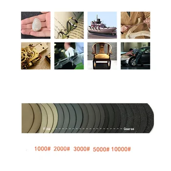 

20pcs Sanding Discs Hook Loop Wet Sandpapers Polishing Grinding Pad Sander Tools