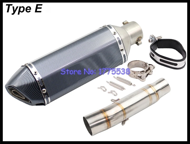 For Honda CBR300R 2014-2022 CB300F 2015-2021 Motorcycle Exhaust Muffler Middle Link Pipe Muffler Escape Silencer Connect Pipe - Image 5