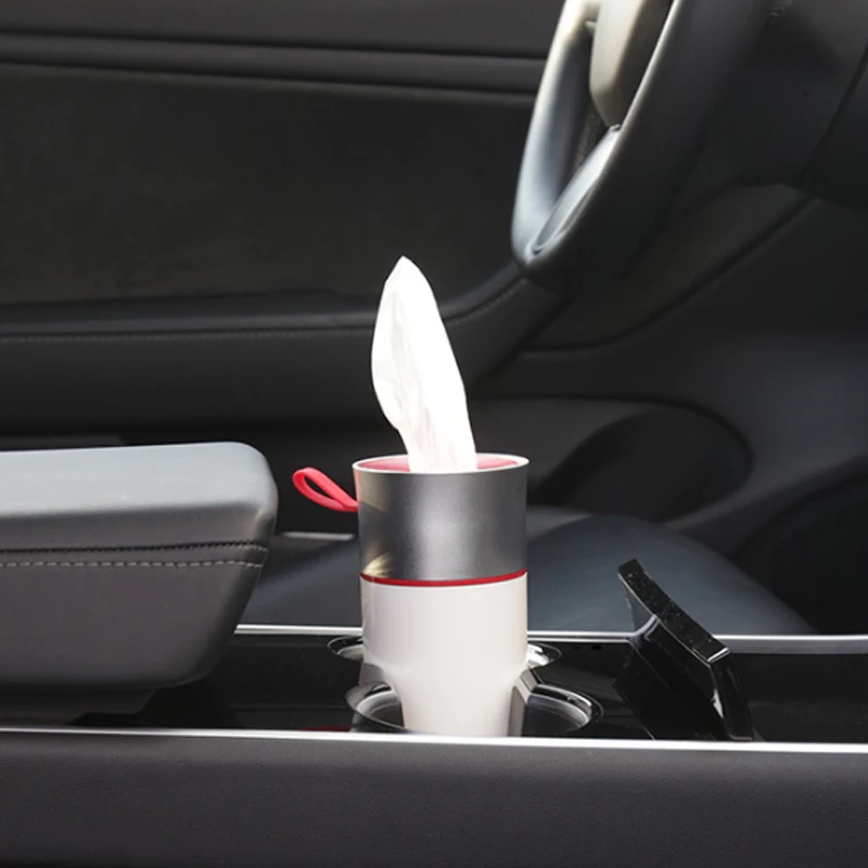 Для Tesla для модели 3 X S Автомобильная туба для бумажных полотенец украшения аксессуары украшения