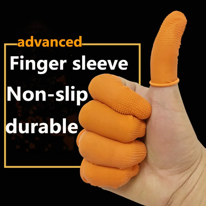 

Finger sets thick non-slip wear-resistant latex finger sets rubber protection counting notes finger sets disposable one pack 300