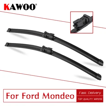

KAWOO For Ford For Mondeo MK4/MK5 (Estate/Hatchback/Sedan) Auto Soft Rubber Windcreen Wipers Blades Model Year From 2007 To 2018