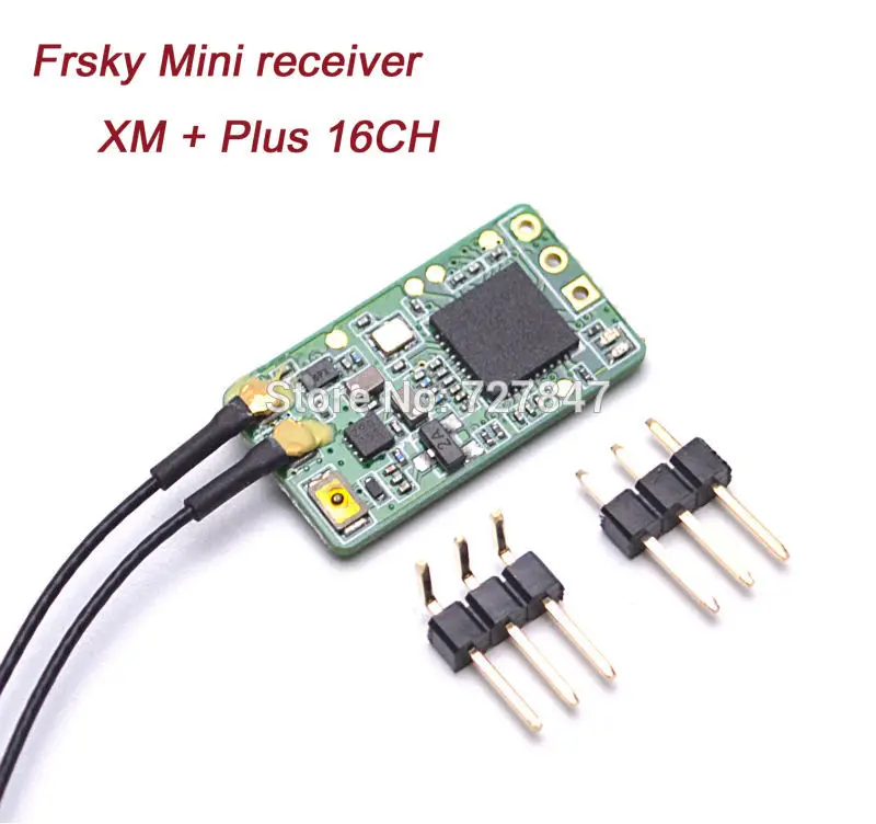 

Original Frsky XM + PLUS 16CH mini receiver for indoor FPV small quadcopter PWM SBUS US FCC / EU LBT Version