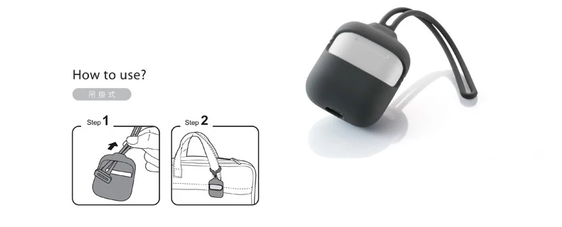 Милый силиконовый чехол для Airpods, беспроводной Bluetooth защитный чехол для наушников Apple Airpods 2 аксессуары с ремешком на шнурке