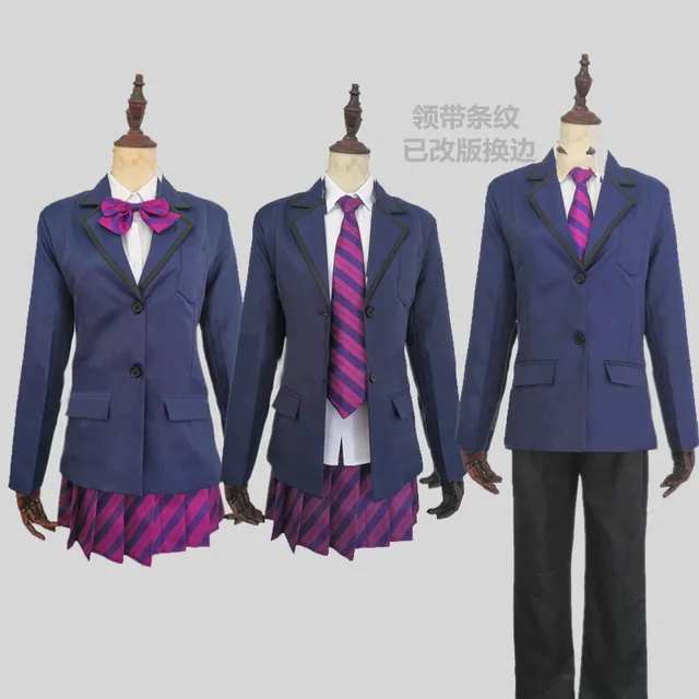 Komi Can't Communicate Komi Shoko Osana Najimi Cosplay Costume Outfits  Shirt Tie Short Wig Neck Women Anime Uniform Halloween - Cosplay Costumes -  AliExpress