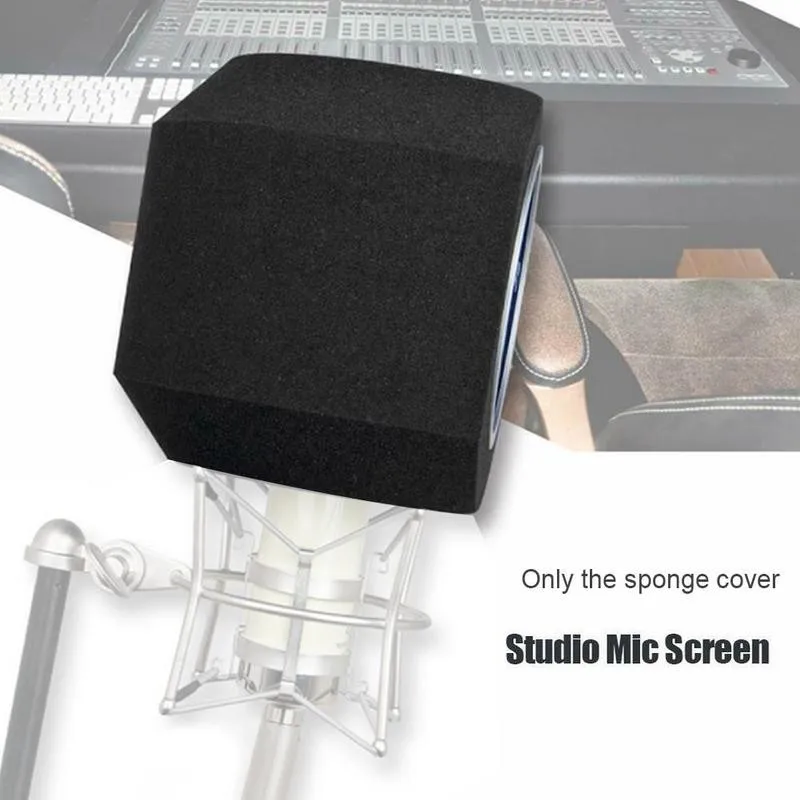 Noise-reducing Sponge Shield Alctron PF8 Folding Microphone