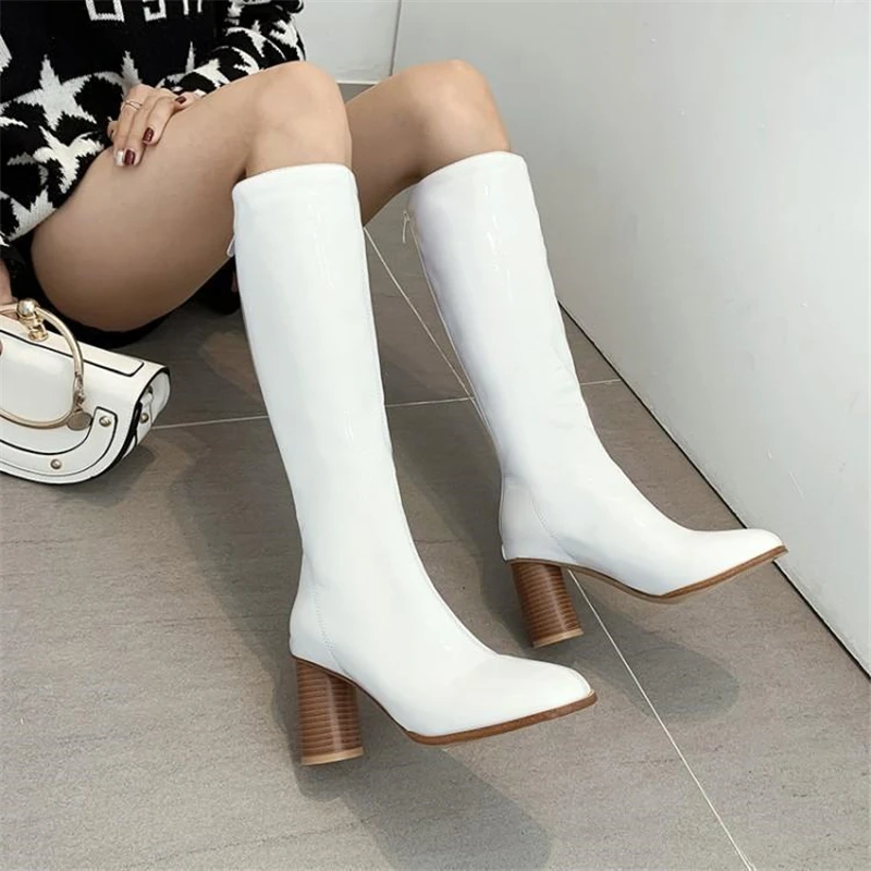 Boots children's winter women's shoes 2020 new riding boots ladies' boots high heel boots with thick boots