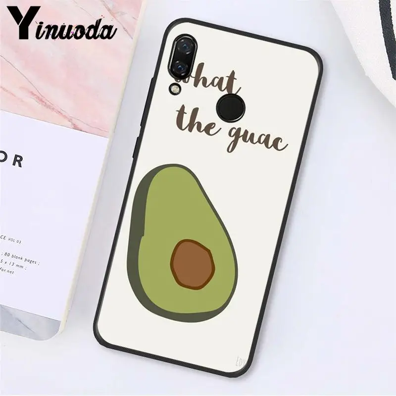 Yinuoda авокадо эстетический Gteen фрукты еда чехол для телефона для Xiaomi Redmi Note 7 5 4 Redmi 5plus 6A Note8 4X Note8Pro - Цвет: A9