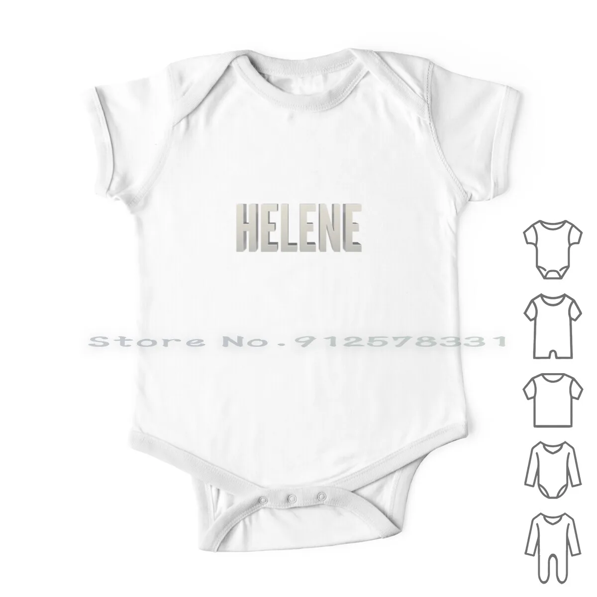 

First Name Helene Newborn Baby Clothes Rompers Cotton Jumpsuits Helene Girls Boy Girl Names For Babies Popular Childrens Names