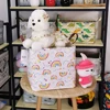 New Cube Folding Cotton Linen Fabric Storage Basket Kids Clothes Storage Box Waterproof Laundry Basket For Toys Organizers 3