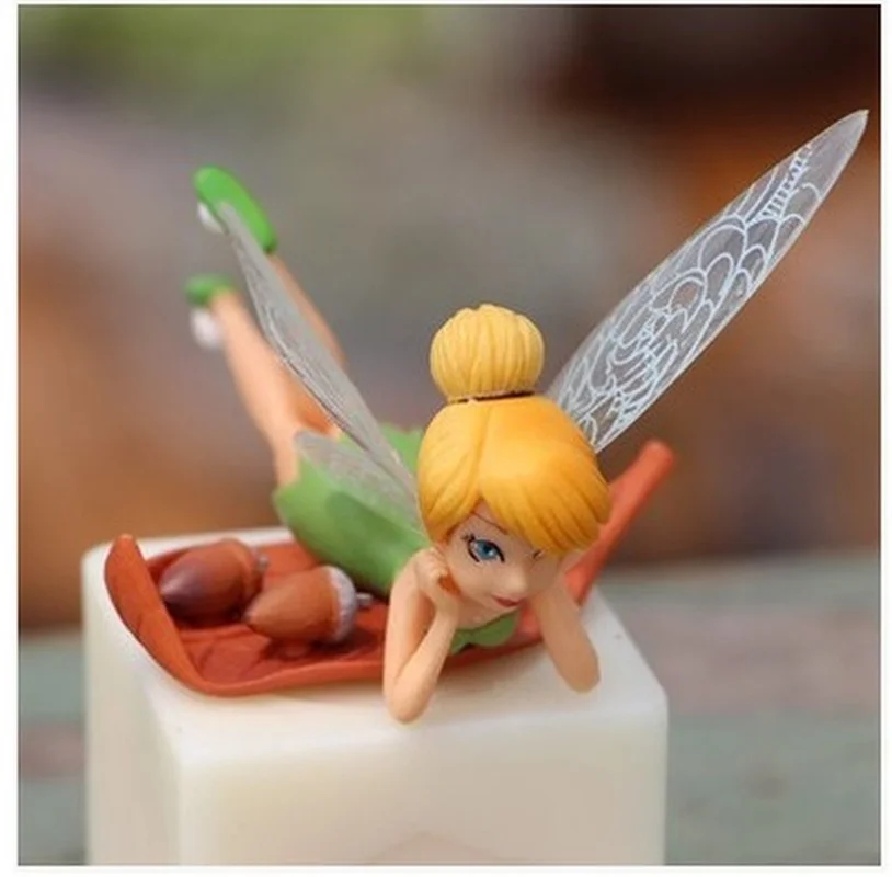 Miniature Garden Fairies Figurines Resin Mini Fairy Statue Figure Fairy Garden Ornaments Decorations Accessories 6 Pcs/Set