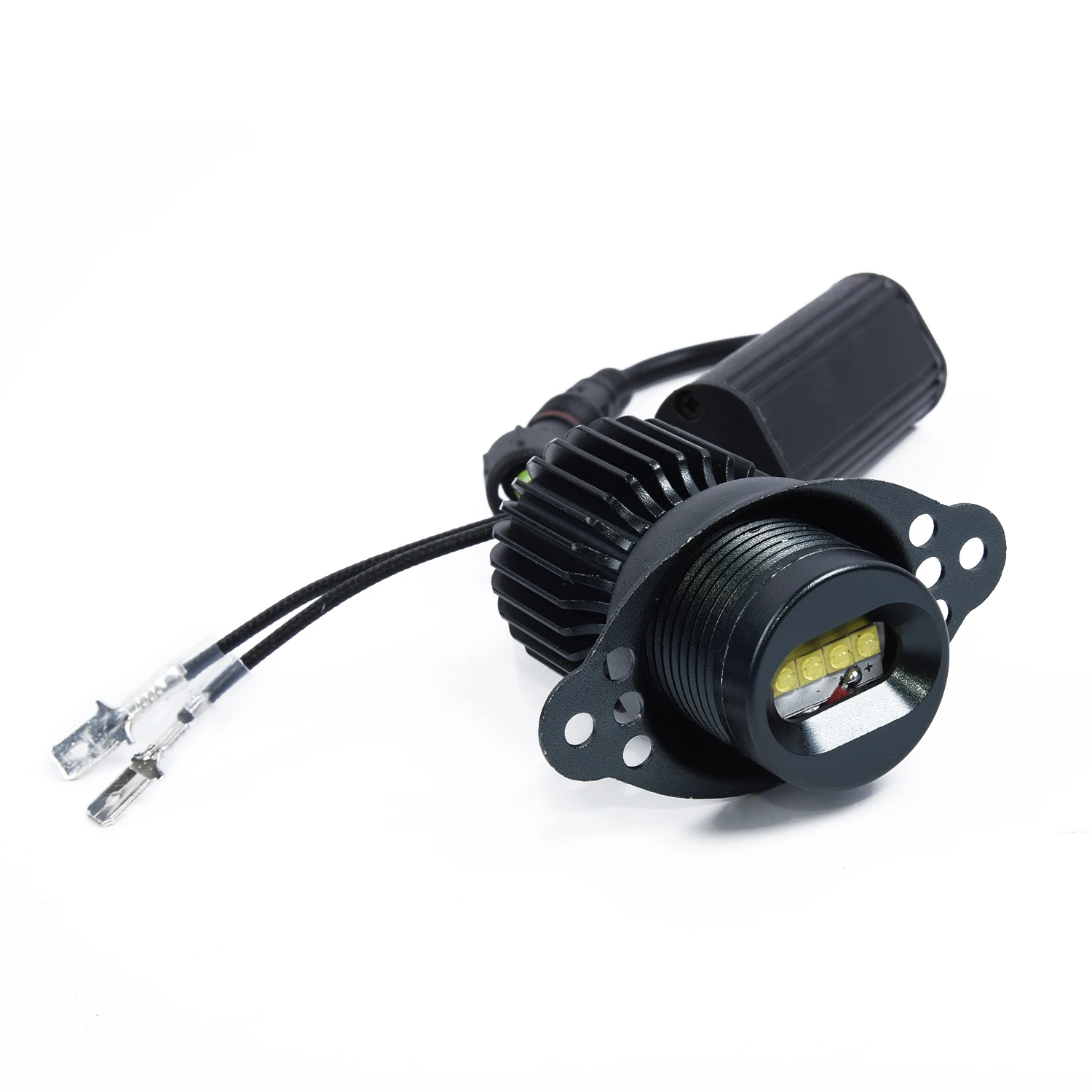 Водонепроницаемые галогенные соединители 40 Вт белые 4LED кольцевые Ксеноновые белые 7000K 65*60 мм супер яркие детали