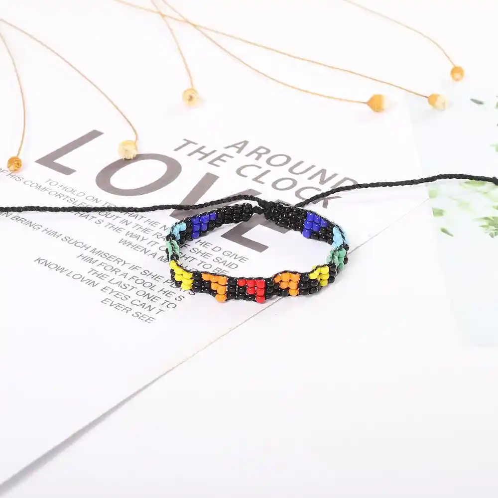 G Ycx Boho Perles Delicates Bracelet Miyuki Metier A Tisser Couple Soeur Bff Tisse A La Main Bracelet Insta Pulseras Mujer Bileklik Bijoux Aliexpress