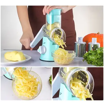 

Hand-cranked Cutter Kitchen Vegetable Gadgets Fruit Slicer Grater Shredder Multifunctional Kitchen Accessories Potato Cutter