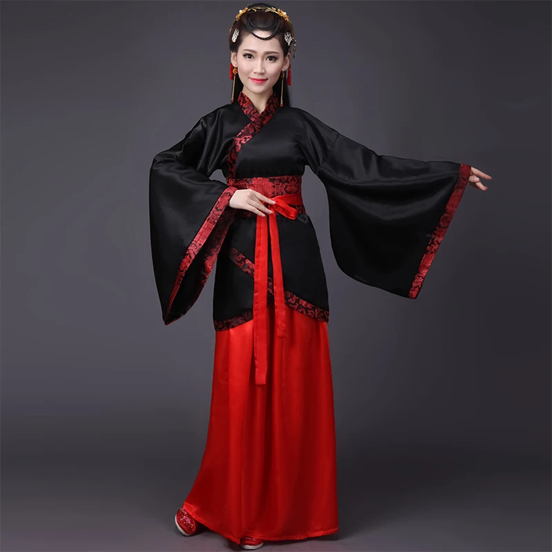 

Chinese Dynasty Costume Han Dynasty Traditional Clothing Ancient Princess Costume Hanfu Women Cosplay Performance Wear DQL1853