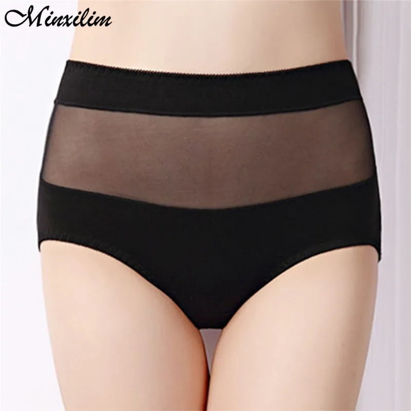 

Minxilim Underwear Slimming Shorts Booty Lifter Slim Belly Sexy Panties With Push-up Large Size Lingerie Briefs For Women