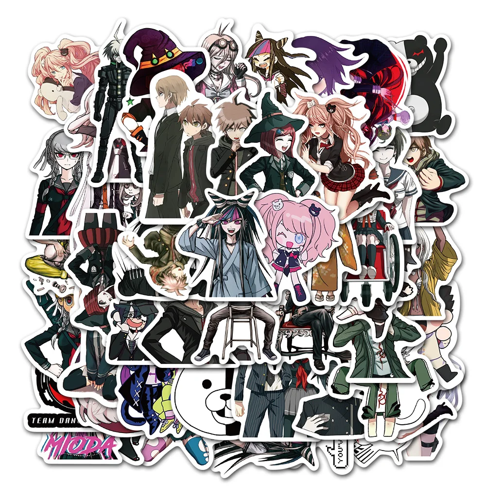 25/50 шт. водонепроницаемые классические детские наклейки Danganronpa|Наклейки| |