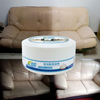 

ONEWELL 260G No-clean Household Leather cleaner paste Cleaner Car Seat Leather Shoe Descaling Decontamination Cleaning Cream