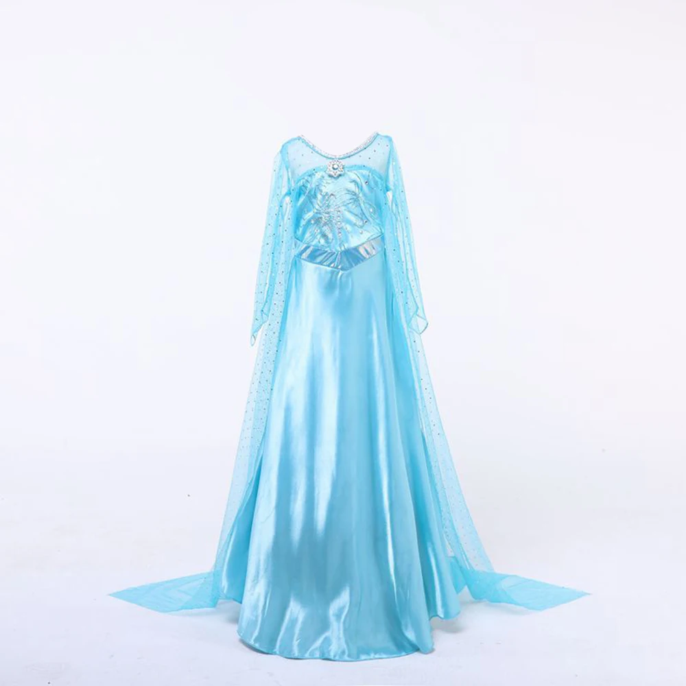 

Elsa Dress 2019 Princess Dress Children's Party Role Play Fantasy Pretty Princess Dress Set