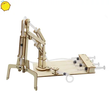 Hydraulic Mechanical Arm Diy Models & Building Toy Science &Education Model Toy For Children Gift Toy