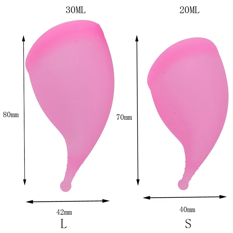 Medical silicone menstrual cup female hygiene Menstrual Cup for Women Period Female Cup Hygiene menstrual collector Copita