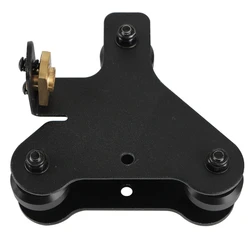 Pièces d'imprimante 3D CR10 S4/S5 axe X support de montage moteur axe X droit plaque de montage moteur avec roues écrou en T 