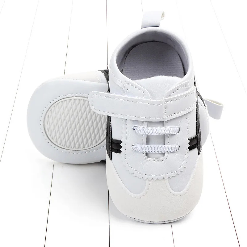 Демисезонный малыш новорожденный ребенок для девочек и мальчиков мягкая подошва противоскользящие тапки Повседневное спортивная обувь для детей, начинающих ходить