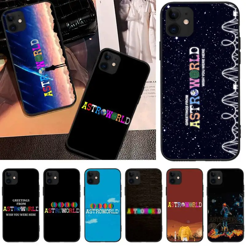 Astro World Phone Case For Iphone 12 11 PRO MAX X XS XR Mini 6S 7 8 PLUS SE Cases Cover | Мобильные телефоны и аксессуары
