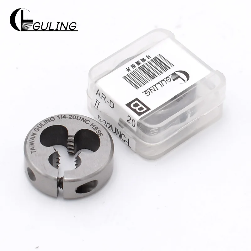 

Guling HSSE Американский регулируемый круглый UN4-40L 6-32L 8-32L 10-24L 1/4-20L 5/16-18L 3/8-16L 1/2-13L для нержавеющей стали